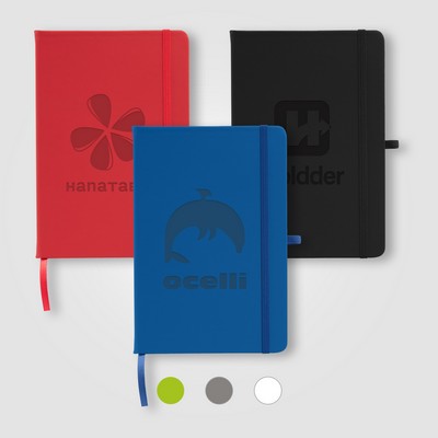 Wilde Recycled Hard Cover Journal - A5 5.5" x 8.3" - Silkscreen